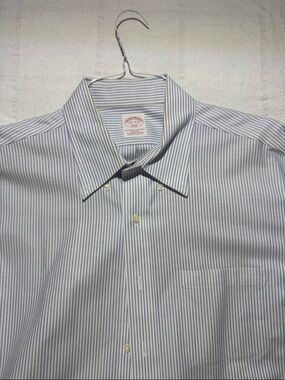 Brooks Brothers 346 men's button-up dress shirt.